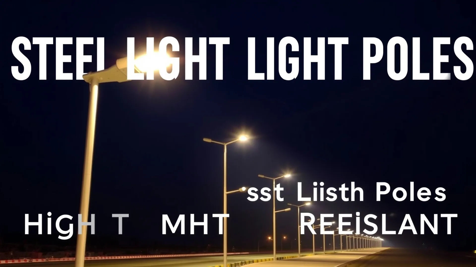 Steel Light Poles for Middle East Heat: High-Temperature Resistant
